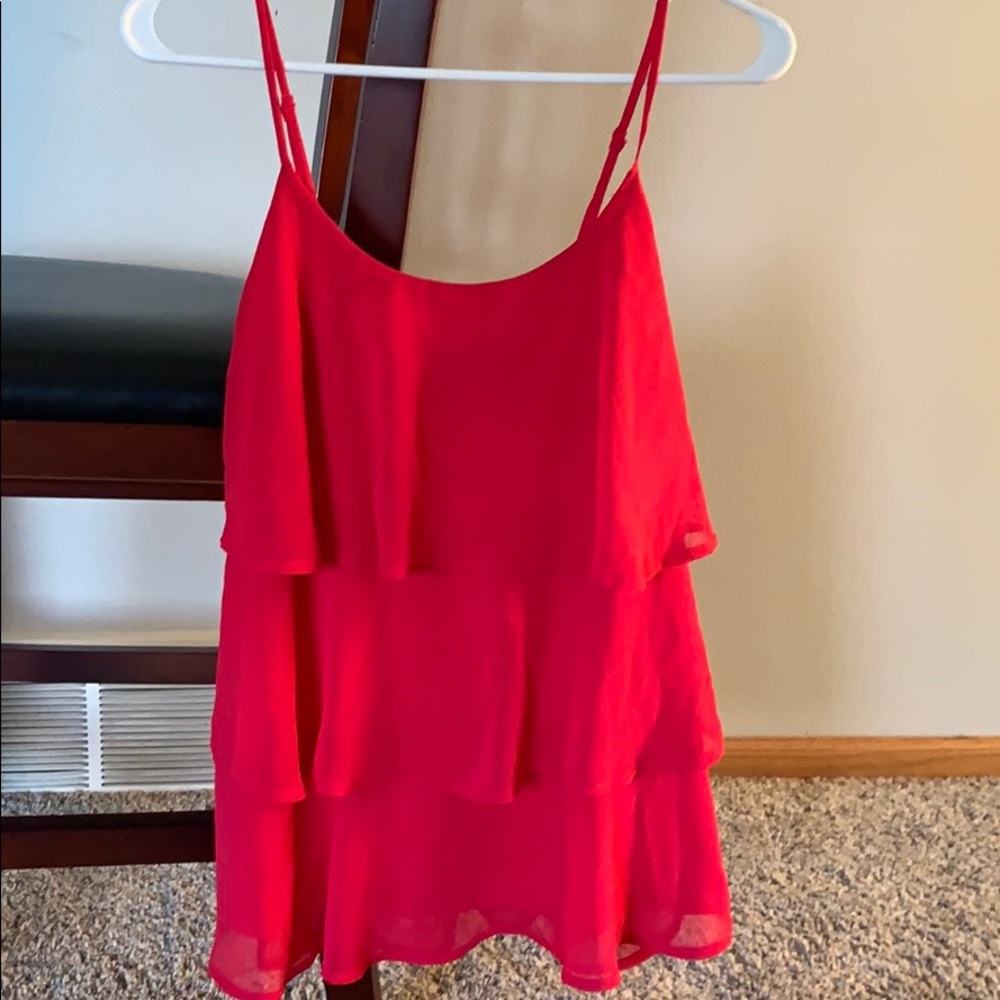 Pink tank top